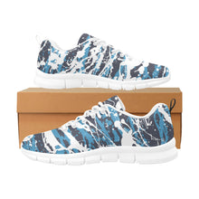 Load image into Gallery viewer, ATLANTA ART DECO KICK-WHITE- Men's Breathable Running Shoes (Model 055)