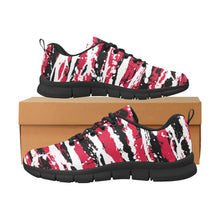 Load image into Gallery viewer, CHICAGO ART DECO LOW TOP-BLACK