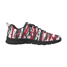 Load image into Gallery viewer, PORTLAND- ART DECO LOW TOP-BLACK