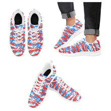 Load image into Gallery viewer, OKLAHOMA- ART DECO LOW TOP-WHITE