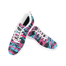 Load image into Gallery viewer, MIAMI- ART DECO LOW TOP-WHITE Men's Breathable Running Shoes (Model 055)