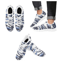 Load image into Gallery viewer, DALLAS ART DECO LOW TOP-WHITE