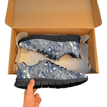 Load image into Gallery viewer, MINNESOTA.1- ART DECO LOW TOP-BLACK
