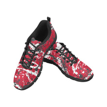 Load image into Gallery viewer, HOUSTON ART DECO LOW TOP-BLACK Men's Breathable Running Shoes (Model 055)