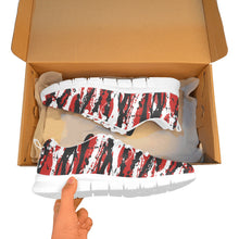 Load image into Gallery viewer, TORONTO- ART DECO LOW TOP-WHITE