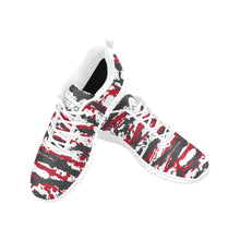 Load image into Gallery viewer, PORTLAND- ART DECO LOW TOP-WHITE- Men's Breathable Running Shoes (Model 055)