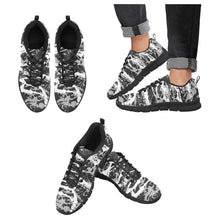 Load image into Gallery viewer, SAN ANTONIO- ART DECO LOW TOP-BLACK
