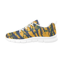 Load image into Gallery viewer, UTAH- ART DECO LOW TOP-WHITE- Men's Breathable Running Shoes (Model 055)
