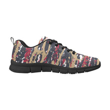Load image into Gallery viewer, NEW ORLEANS- ART DECO LOW TOP-BLACK