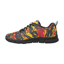 Load image into Gallery viewer, INDIANA.1- ART DECO LOW TOP-BLACK