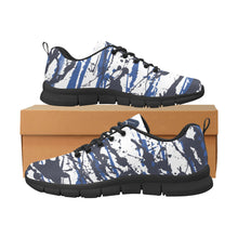 Load image into Gallery viewer, DALLAS ART DECO LOW TOP-BLACK