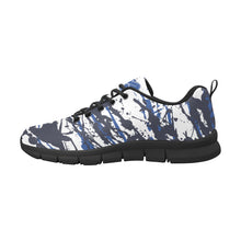 Load image into Gallery viewer, DALLAS- ART DECO LOW TOP-BLACK- Men's Breathable Running Shoes (Model 055)