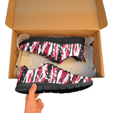 Load image into Gallery viewer, CHICAGO ART DECO LOW TOP-BLACK