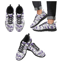 Load image into Gallery viewer, SACRAMENTO- ART DECO LOW TOP-BLACK