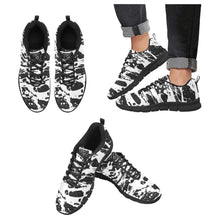 Load image into Gallery viewer, BROOKLYN ART DECO LOW TOP-BLACK
