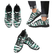Load image into Gallery viewer, BOSTON  ART DECO LOW TOP-BLACK