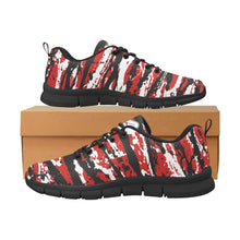 Load image into Gallery viewer, TORONTO- ART DECO LOW TOP-BLACK- Men's Breathable Running Shoes (Model 055)