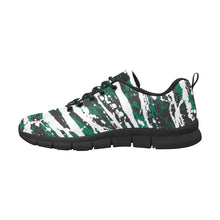 Load image into Gallery viewer, BOSTON  ART DECO LOW TOP-BLACK