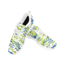 Load image into Gallery viewer, DALLAS.1 ART DECO LOW TOP-WHITE- Men's Breathable Running Shoes (Model 055)