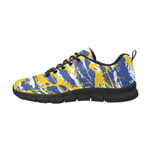 Load image into Gallery viewer, GOLDEN STATE ART DECO LOW TOPS-BLACK