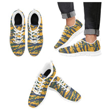 Load image into Gallery viewer, UTAH- ART DECO LOW TOP-WHITE- Men's Breathable Running Shoes (Model 055)