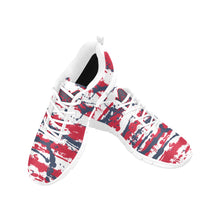 Load image into Gallery viewer, WASHINGTON- ART DECO LOW TOP-WHITE- Men's Breathable Running Shoes (Model 055)