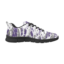 Load image into Gallery viewer, SACRAMENTO- ART DECO LOW TOP-BLACK- Men's Breathable Running Shoes (Model 055)