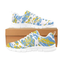 Load image into Gallery viewer, CHI TOWN ART DECO LOW TOP-WHITE