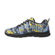Load image into Gallery viewer, MEMPHIS- ART DECO LOW TOP-BLACK