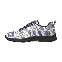 Load image into Gallery viewer, SACRAMENTO- ART DECO LOW TOP-BLACK- Men's Breathable Running Shoes (Model 055)