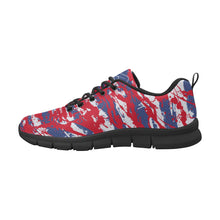 Load image into Gallery viewer, PHILADELPHIA- ART DECO LOW TOP-BLACK- Men's Breathable Running Shoes (Model 055)