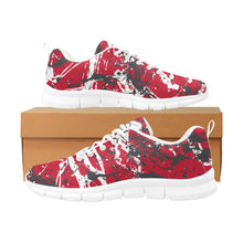 Load image into Gallery viewer, HOUSTON ART DECO LOW TOPS-WHITE