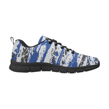 Load image into Gallery viewer, ORLANDO- ART DECO LOW TOP-BLACK- Men's Breathable Running Shoes (Model 055)