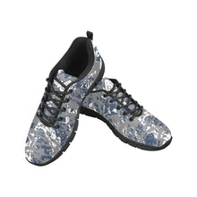 Load image into Gallery viewer, MINNESOTA.1- ART DECO LOW TOP-BLACK- Men's Breathable Running Shoes (Model 055)