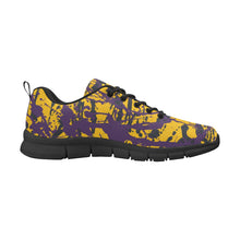 Load image into Gallery viewer, LOS ANGELES.1- ART DECO LOW TOP-BLACK