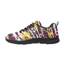 Load image into Gallery viewer, DENVER- ART DECO LOW TOP-BLACK- Men's Breathable Running Shoes (Model 055)