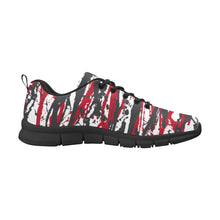 Load image into Gallery viewer, PORTLAND- ART DECO LOW TOP-BLACK- Men's Breathable Running Shoes (Model 055)