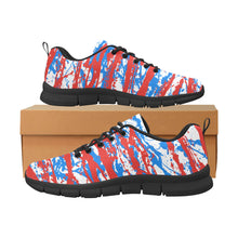 Load image into Gallery viewer, OKLAHOMA- ART DECO LOW TOP-BLACK