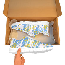 Load image into Gallery viewer, CHI TOWN  ART DECO LOW TOP-WHITE- Men's Breathable Running Shoes (Model 055)