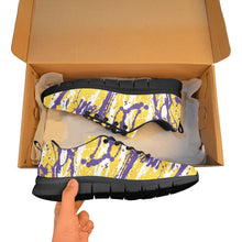 Load image into Gallery viewer, LOS ANGELES- ART DECO LOW TOP-BLACK