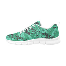 Load image into Gallery viewer, NYC- ART DECO LOW TOP-WHITE- Men's Breathable Running Shoes (Model 055)