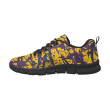 Load image into Gallery viewer, LOS ANGELES.1- ART DECO LOW TOP-BLACK