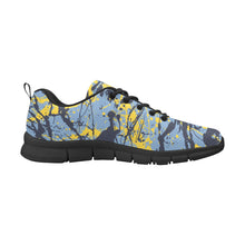 Load image into Gallery viewer, MEMPHIS- ART DECO LOW TOP-BLACK- Men's Breathable Running Shoes (Model 055)