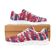 Load image into Gallery viewer, PHILADELPHIA- ART DECO LOW TOP-WHITE- Men's Breathable Running Shoes (Model 055)