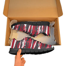 Load image into Gallery viewer, LAS VEGAS- ART DECO LOW TOP-BLACK