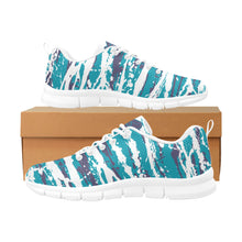 Load image into Gallery viewer, CHARLOTTE ART DECO LOW TOP-WHITE