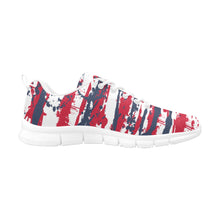 Load image into Gallery viewer, WASHINGTON- ART DECO LOW TOP-WHITE- Men's Breathable Running Shoes (Model 055)