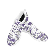 Load image into Gallery viewer, SACRAMENTO- ART DECO LOW TOP-WHITE- Men's Breathable Running Shoes (Model 055)