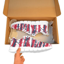 Load image into Gallery viewer, WASHINGTON- ART DECO LOW TOP-WHITE- Men's Breathable Running Shoes (Model 055)