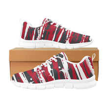 Load image into Gallery viewer, LAS VEGAS- ART DECO LOW TOP-WHITE